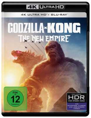 Godzilla x Kong: The New Empire - 4K Ultra HD # UHD+BLU-RAY-NEU