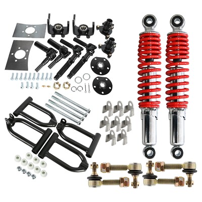 Front Suspension Swing Arm 4 Wheel Drive Axle Kit+ 250mm Shock Go