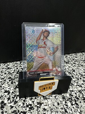 SANDY ALCANTARA 2017 BOWMAN CHROME MEGA BOX PROSPECTS REFRACTOR BCP43