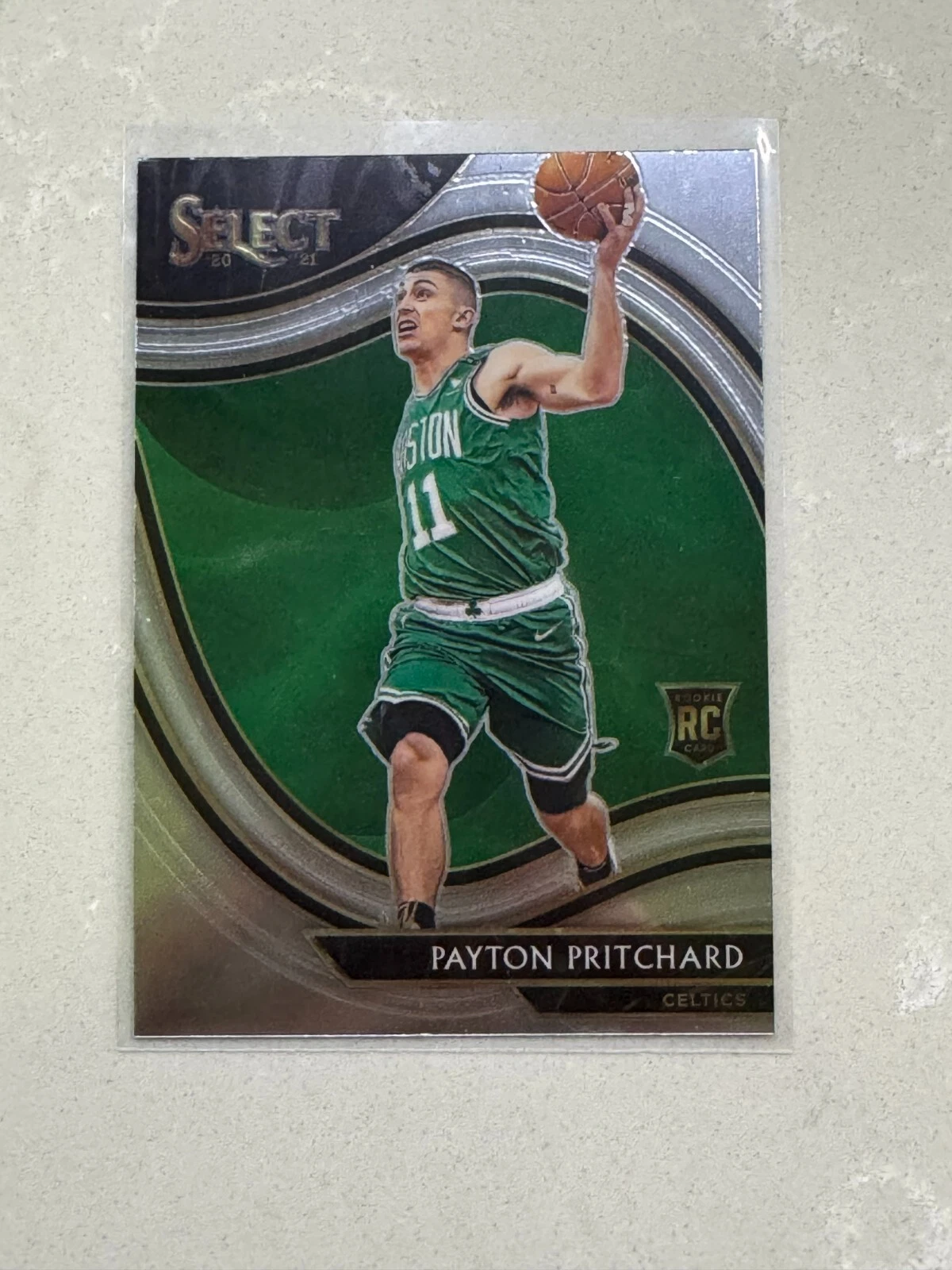 2020-21 Panini Select Payton Pritchard Courtside Rookie Card (RC) #275 Celtics