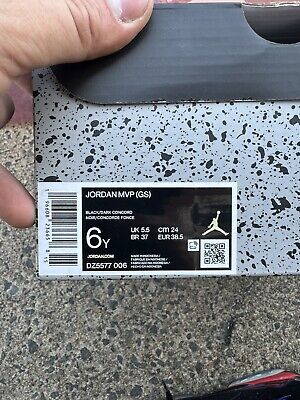 Jordan MVP Grade School Raptors Sneaker Black Dark Concord Jordan MVP Grade School Raptors Sneaker Black Dark Concord