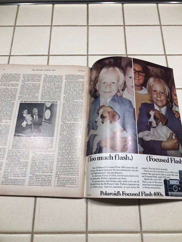 THE SATURDAY EVENING POST Spring 1972 Norman Rockwell - Picture 7 of 8