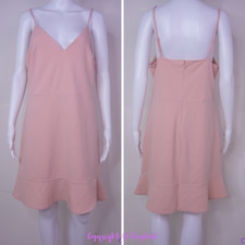 NEW Express dusty pink slip mini dress, L