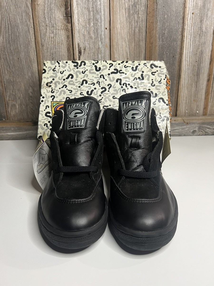 Vintage Airwalk Enigma Fossil Shoes NOS SZ 6 1/2 NIB Skateboard