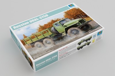 Trumpeter 01027 1/35 Russian URAL-375D 4.5 Ton 6x6 Truck