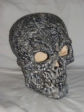 Giant 12" Halloween Changing Lights Skull Decoration/ Prop