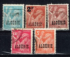 Algeria French Colony classic stamps 1901