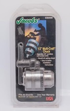 Vintage NOS - Jacobs USA Multi-Craft 3/8" 24 Drill Chuck 5/64" - 1/2"