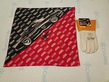 Tillman 1350 Large Welding Gloves And Foose Lincoln Electric Bandana