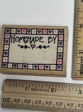 Rubber Stampede Homemade By Rubber Stamp A1331D