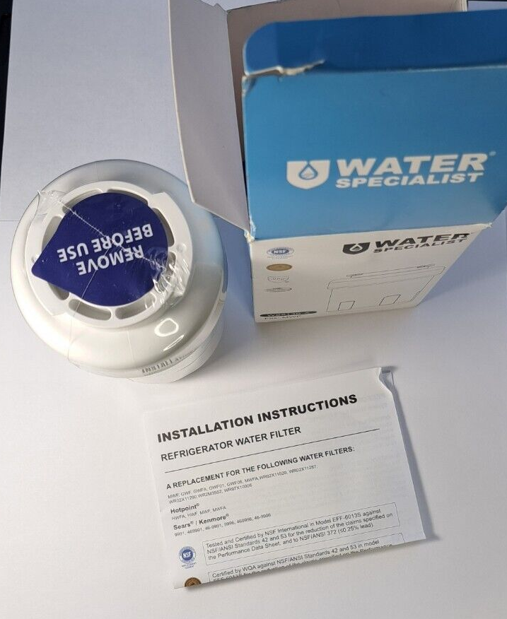 Water Specialist WS613B Replacement Filter for GE MWF Brand NEW SEALED