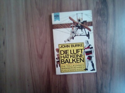 RAR | John Burke, Die Luft hat keine Balken 1. Auflage 1966 Taschenbuch | f b5