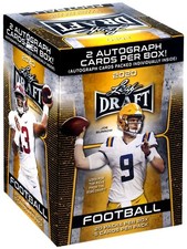 NFL 2020 Draft Football Trading Card RETAIL BLASTER Box [20 Packs, 2 Autographs]