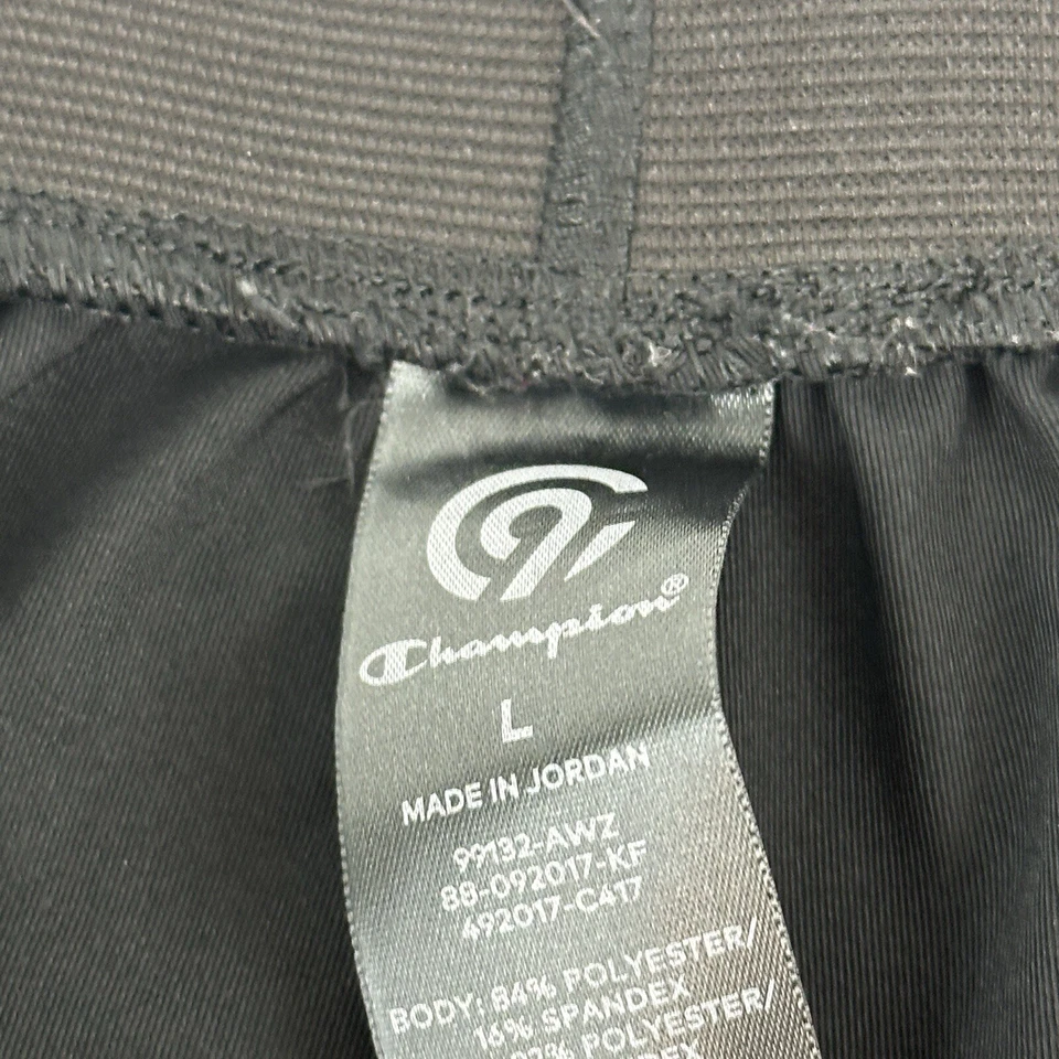 C9 Champion Athletic Shorts Mens Large Black Pockets Elastic Waist - Image 2 of 4
