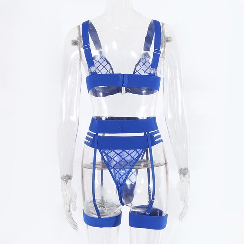 Women Sexy Lingerie Babydoll Bra Garter Belt Panty Sleepwear Underwear Nightwear - Picture 96 of 170
