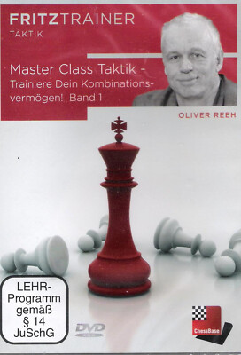 ChessBase - Reeh - Master Class Taktik - Band 1 - NEU / OVP - Schach