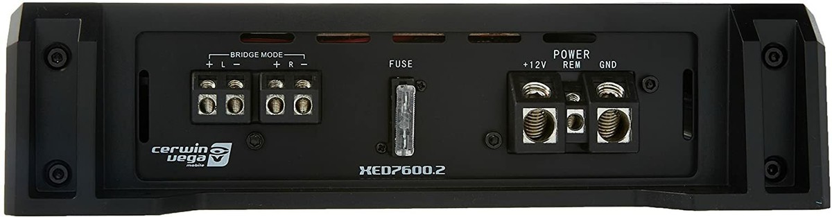 Cerwin Vega XED7600.2 600W Max / 240W RMS 2-Channel Car Audio
