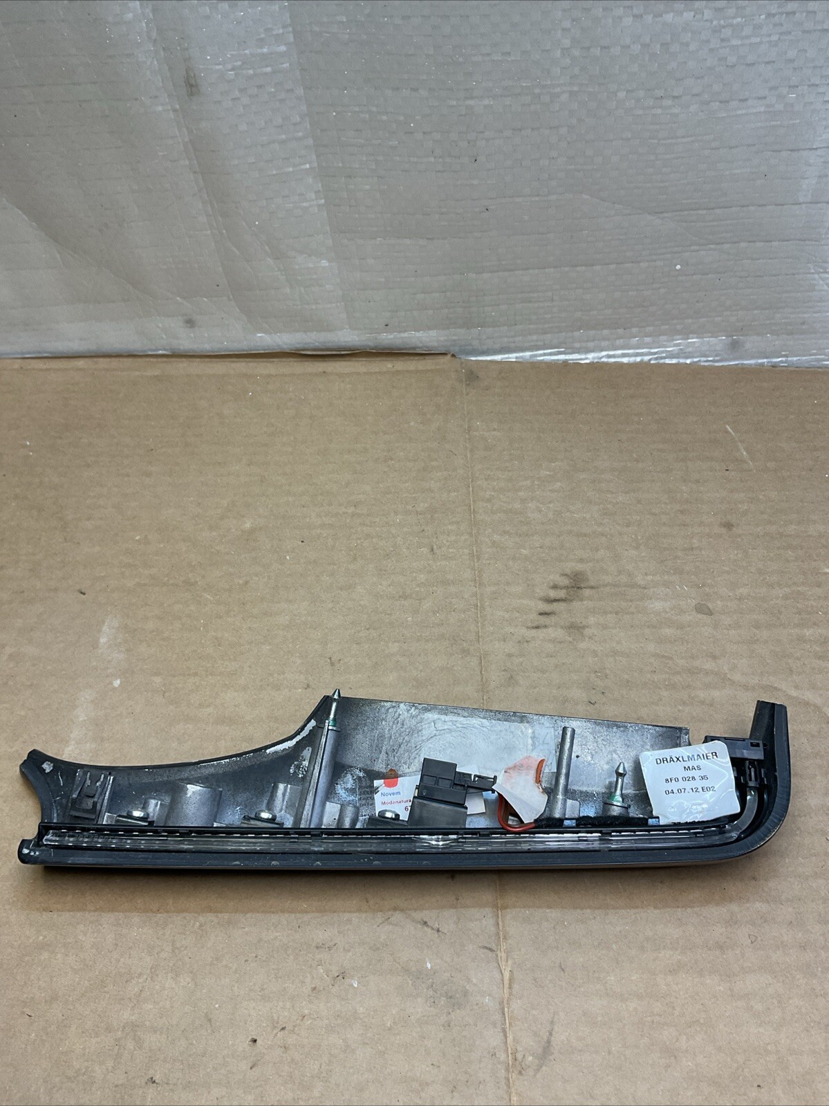 13-16 Maserati Quattroporte Front Left Dashboard Dash Cover Trim Panel Wood OEM