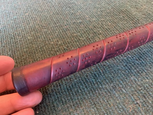 RARE VINTAGE SPALDING TOURNAMENT MODEL DYNAMITER SAND WEDGE - LH, Leather Grip! - Picture 11 of 11