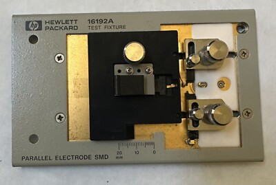 HP / Agilent / Keysight 16192A Parallel Electrode SMD Test Fixture