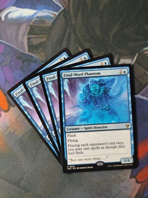 Final-Word Phantom x 4 | 7% Off 2+ | Karlov Manor | NM | MTG