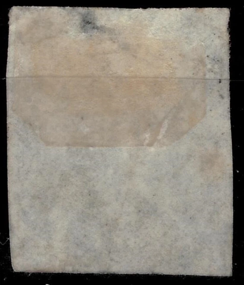 USA stamp 1851 ☀ Sc #17 - 1851 12c Washington ☀ Used - Image 2 of 2