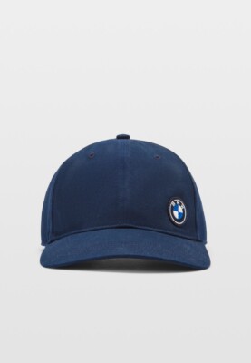 Genuine BMW Adults Baseball Cap / Hat with BMW Logo - Blue / Navy 