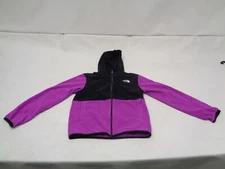 THE NORTH FACE NF0A82TVLV1 TEEN GLACIER FULL ZIP JACKET LARGE PURPLE CACTUS