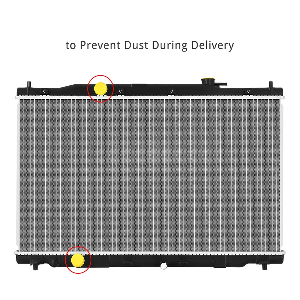 Radiator For 2012 2013 2014 2015 2016 Honda CR-V CRV L4 2.4L Aluminum - Imagem 4 de 4