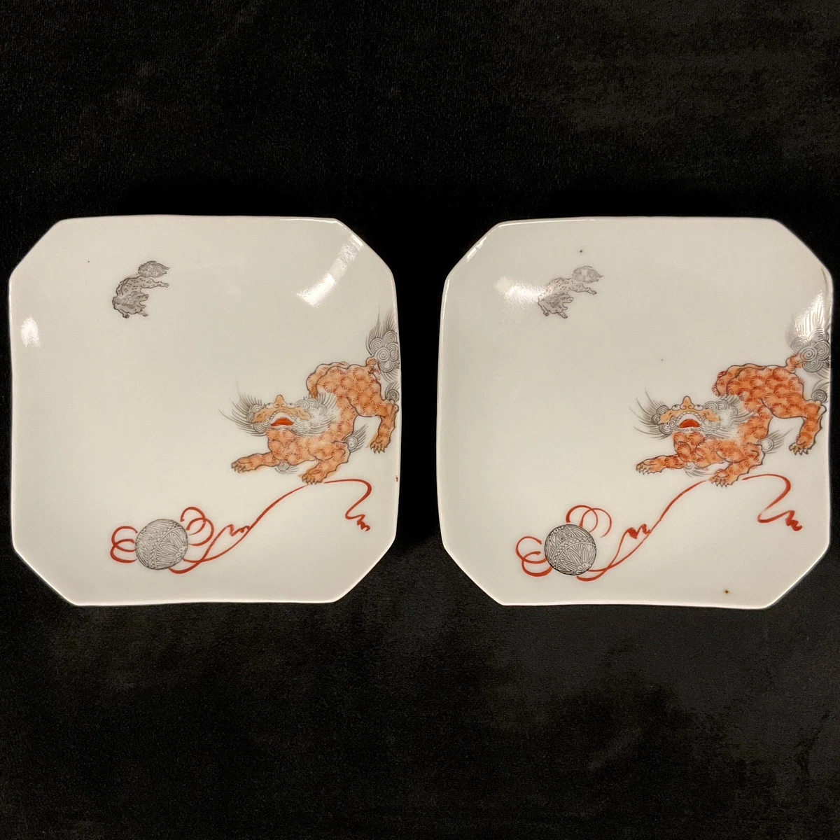 白色古董原始1900-1940 年日本盘子| eBay