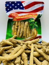 8oz 100 American Ginseng Root Large Long Root Grade A US Seller             