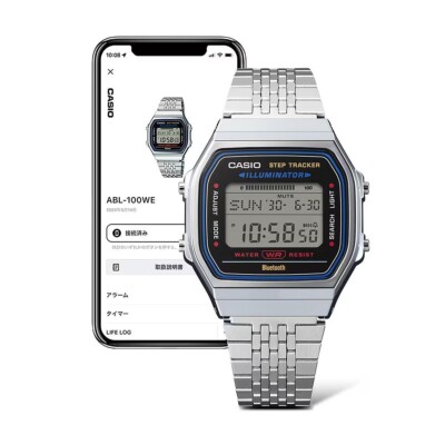 CASIO Collection STANDARD ABL-100WE ABL-100WE-1B Bluetooth Quartz