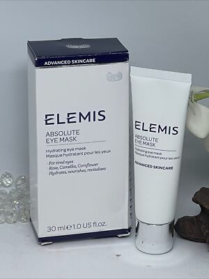 Elemis Absolute Eye Mask Hydrating Eye Mask for Tired Eyes - 1 oz - New in Box*