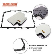 10L60 Auto Transmission Oil Filter 24290800 Oil Pan Gasket 24294355 For Cadillac