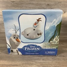 Disney FROZEN OLAF Inflatable Lounge Chair/Pool Float 58X46 NEW