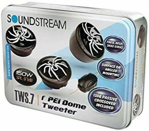 Дверные динамики SoundStream для автомобилей и грузовиков 500 Вт 4-полосные 6x9 и 300 Вт 65 TWS7