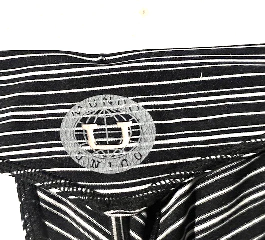 New MUNDO UNICO Mens Black & White String Thong Bikini Brief Underwear sz S - Image 4 of 4