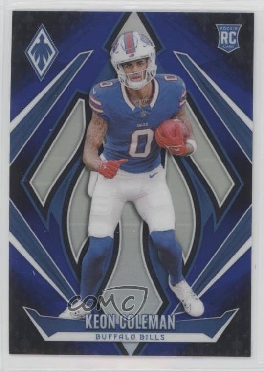 2024 Panini Phoenix Rookies Blue Fade 219/249 Keon Coleman #213 Rookie RC 0yp5