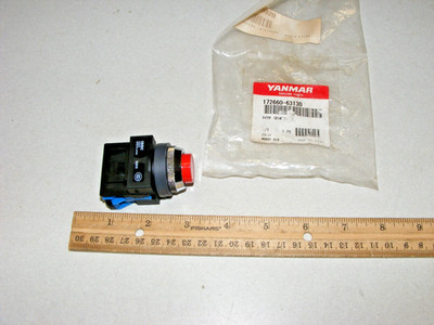 Yanmar 172660-63130 Push Button Switch (zz13)