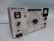 Vintage Sprague Tel-Ohmike Model TO-4 Capacitor-Resistor Analyzer WORKS