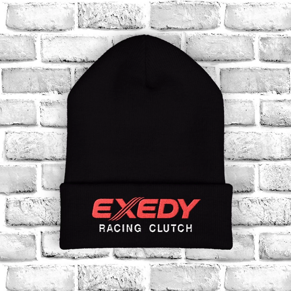 Exedy Racing Clutch Car Black Beanie Hat Size Adult