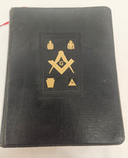 Masonic Holy Bible Holman Edition 1949 Reference Dictionary Index - Freemasonry