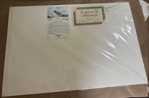 Marc Stewart Ltd Ed Print "Surprise at Asch" Signed 81/500 18”x 24” - Picture 9 of 12