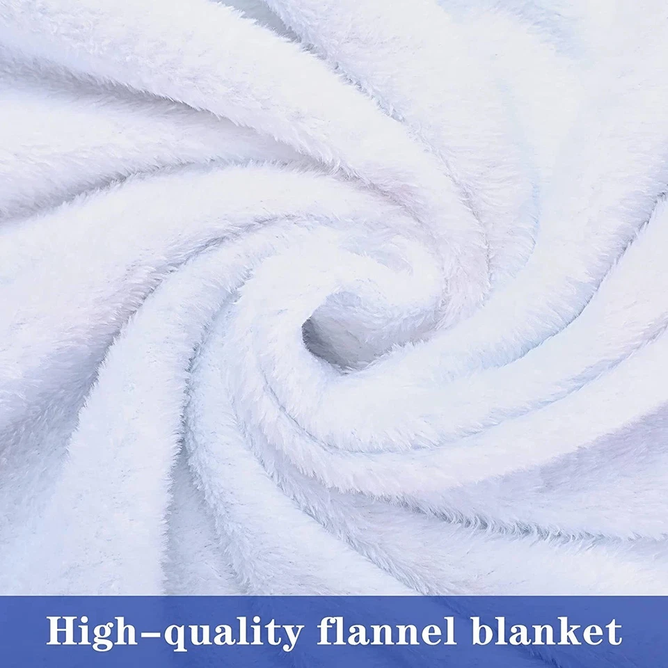 Highland Cow with Wildflowers Print Flannel Throw Blanket - Scottish Cow Blanket - Image 4 of 4