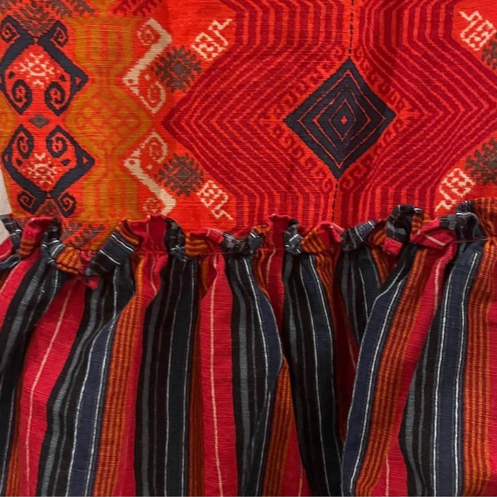 Generation Basic Bohemian Indie Red and Orange Pa… - image 9