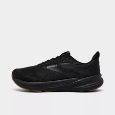 SALE Men's Brooks Revel 8 Running Shoes Black/Black/Gum Ship From US