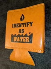 Gifts for Dad from Daughter,Son,12oz Leather Beer Can Cooler Sleeve