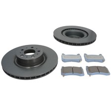1X SET OF FRONT DISC BRAKE DISCS AND PADS; FOR ELECTRIC VEHICLES) FITS