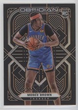 2020-21 Panini Obsidian Electric Etch Orange 40/50 Moses Brown #141 tj1