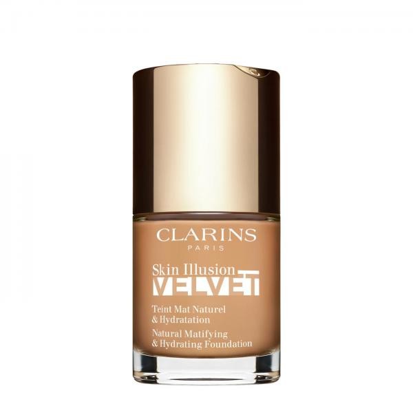 Joom Clarins Unisex Skin Illusion Velvet Fondotinta Naturale Opacizzante & Idratante - # 110N Honey - Immagine 5